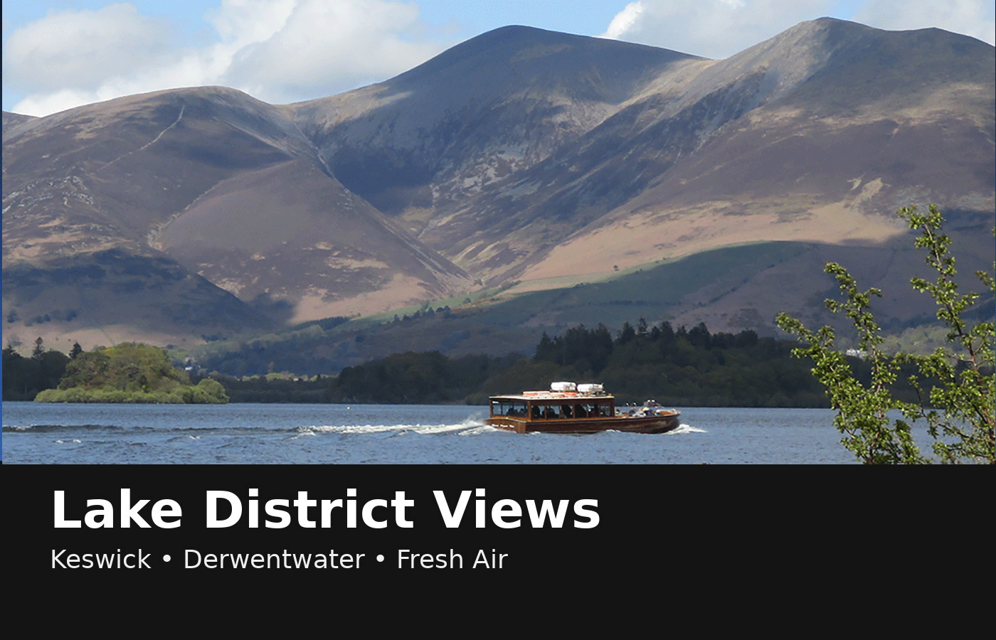 Lake District mountains near Keswick
